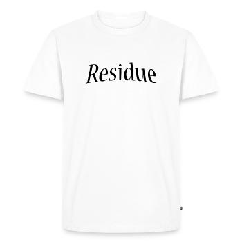 Résiduel - T-shirt Premium bio Homme - blanc - Devant - Nico (187cm)
