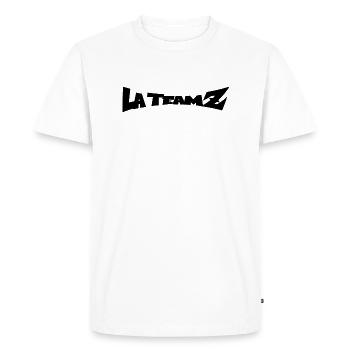 La team Z noir - T-shirt Premium bio Homme - blanc - Devant - Nico (187cm)