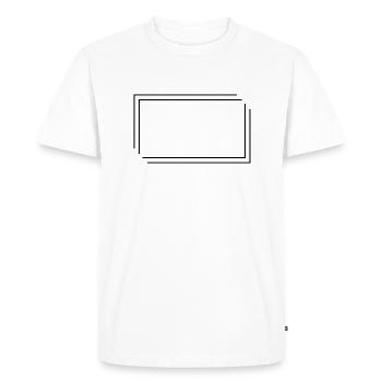 path3737 0 2 - Men's Premium Organic T-Shirt - white - Front - Nico (187cm)