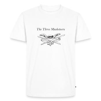 The Three Musketeers - Les Trois Mousquetaires - T-shirt Premium bio Homme - blanc - Devant - Nico (187cm)