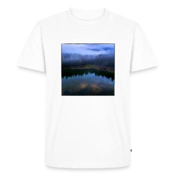 La beauté de la nature en une seule image. - T-shirt Premium bio Homme - blanc - Devant - Nico (187cm)