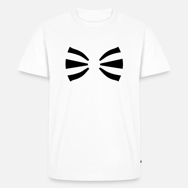 Tie - Men's Premium Organic T-Shirt - white