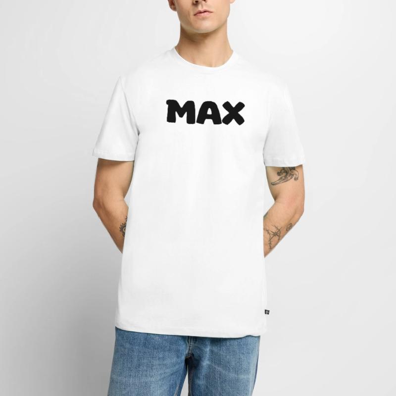Name - Max Men's Premium Organic T-Shirt