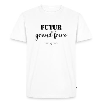 Future big brother - future big brother announcement - Men's Premium Organic T-Shirt - white - Front - Nico (187cm)