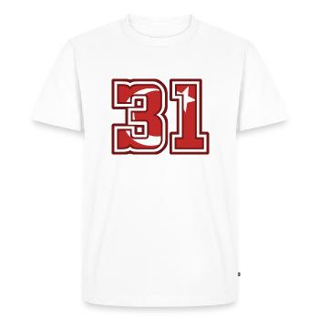 Hatay - T-shirt Premium bio Homme - blanc - Devant - Nico (187cm)