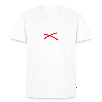 Canadiano - T-shirt Premium bio Homme - blanc - Devant - Nico (187cm)