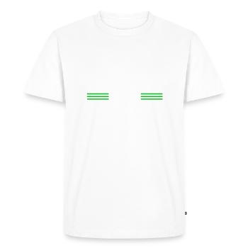 charpentier chemises pour bébés et tout-petits cadeau d’anniversaire - T-shirt Premium bio Homme - blanc - Devant - Nico (187cm)