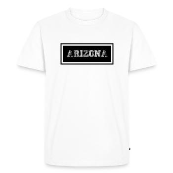Arizona - T-shirt Premium bio Homme - blanc - Devant - Nico (187cm)