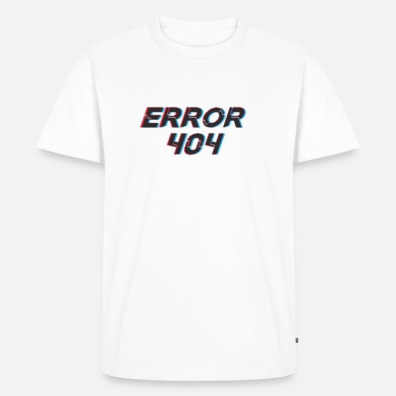 Error - T-shirt Premium bio Homme - blanc
