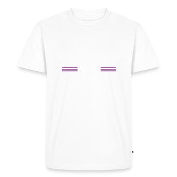 chainsaw carpenter woodcutter - Men's Premium Organic T-Shirt - white - Front - Nico (187cm)
