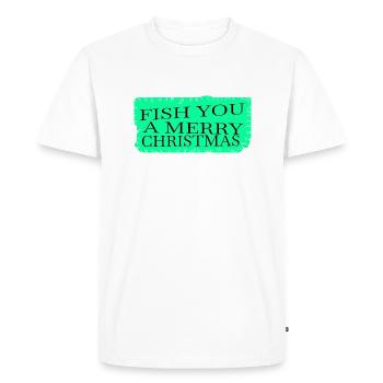 Animal Love Dork Fishing Tournaments Rod Quote - Men's Premium Organic T-Shirt - white - Front - Nico (187cm)