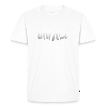 Urfali - T-shirt Premium bio Homme - blanc - Devant - Nico (187cm)