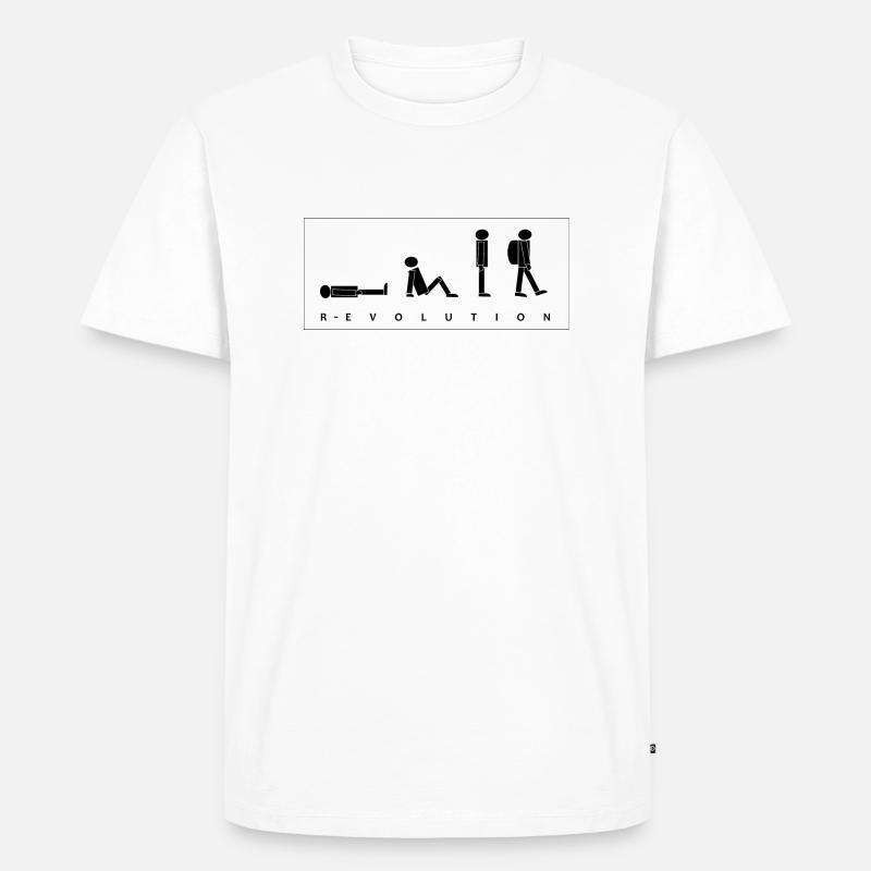 VOYAGE R-EVOLUTION - T-shirt Premium bio Homme - blanc