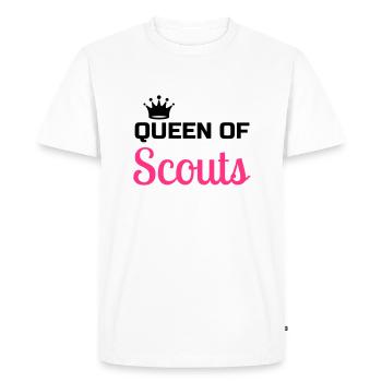 Scout Scouting Pfadfinder Pfadfinderin Scoutisme - Men's Premium Organic T-Shirt - white - Front - Nico (187cm)
