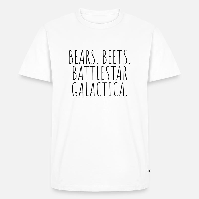 Office Zitat Spruch - Männer Premium Bio T-Shirt - Weiß
