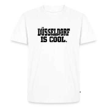 Dusseldorf - T-shirt Premium bio Homme - blanc - Devant - Nico (187cm)