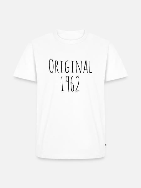 1962 - Männer Premium Bio T-Shirt - Weiß