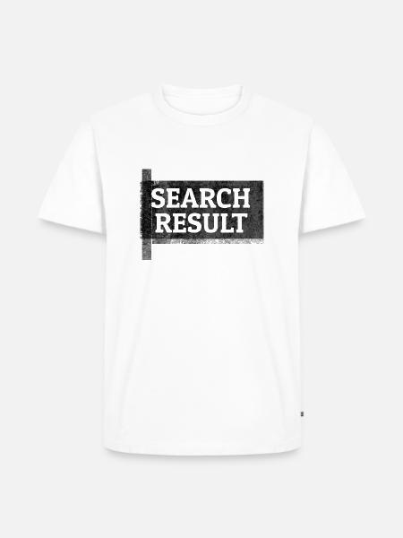 searchresult - Männer Premium Bio T-Shirt - Weiß