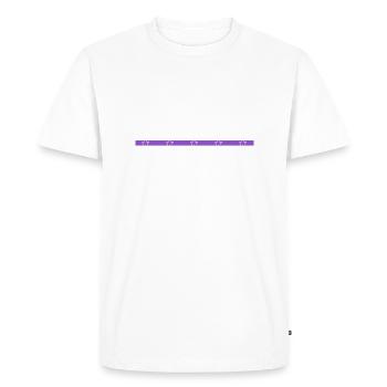 Bingo Hall T-shirts Tronçonneuse Grab Apprenti - T-shirt Premium bio Homme - blanc - Devant - Nico (187cm)
