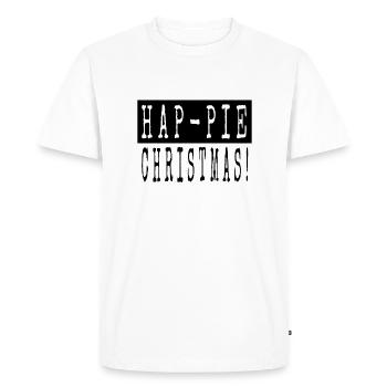 Birthday Bubaprints Gift Geek Funny Gym Dork - Men's Premium Organic T-Shirt - white - Front - Nico (187cm)