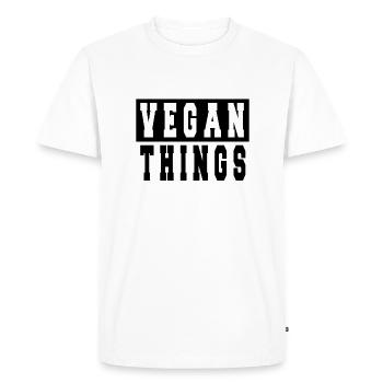Idée cadeau d’anniversaire Idée de cadeau basée sur les plantes - T-shirt Premium bio Homme - blanc - Devant - Nico (187cm)
