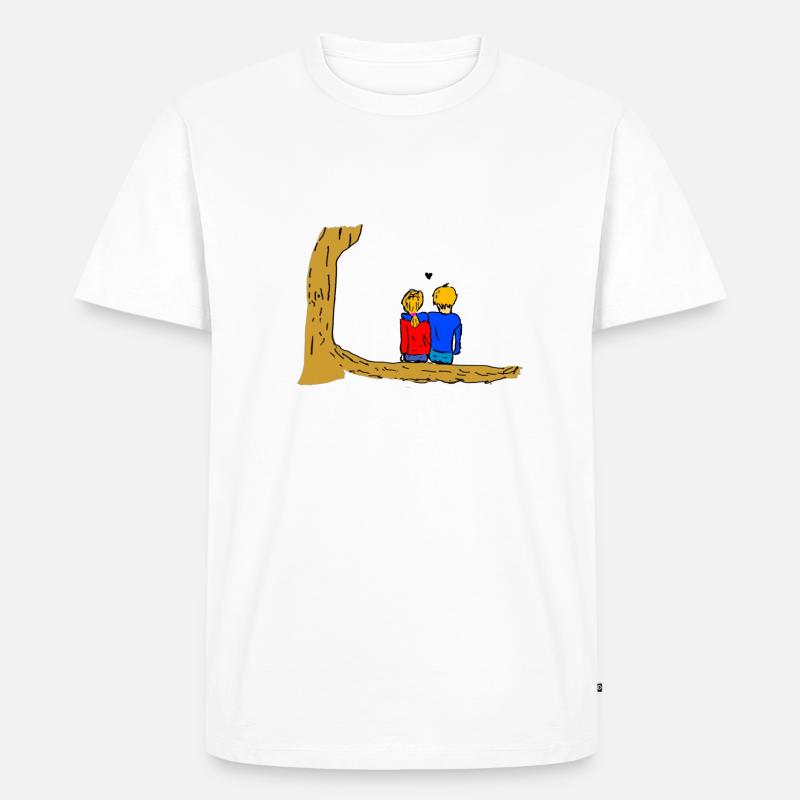Keine Ahnung diese - Männer Premium Bio T-Shirt - Weiß