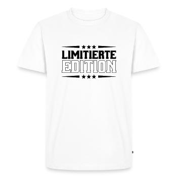 Édition limitée - T-shirt Premium bio Homme - blanc - Devant - Nico (187cm)