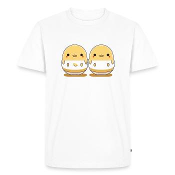 Baby chicks - Men's Premium Organic T-Shirt - white - Front - Nico (187cm)