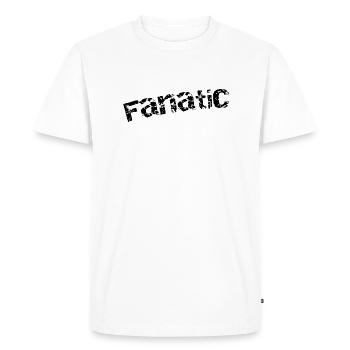 Fanatique - T-shirt Premium bio Homme - blanc - Devant - Nico (187cm)
