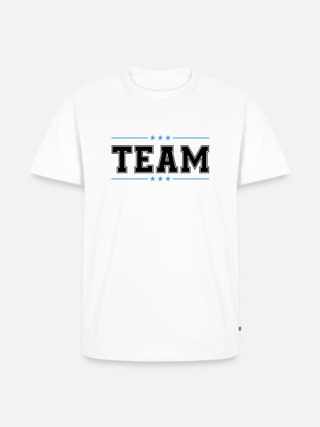 Team 02 - Men's Premium Organic T-Shirt - white