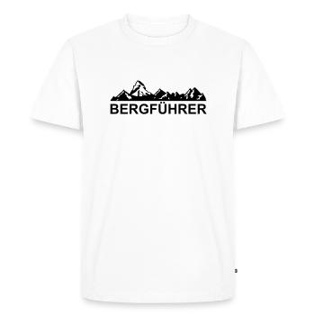 mountain guide - Men's Premium Organic T-Shirt - white - Front - Nico (187cm)