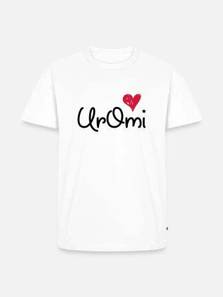 uroma - the best of all - Men's Premium Organic T-Shirt - white