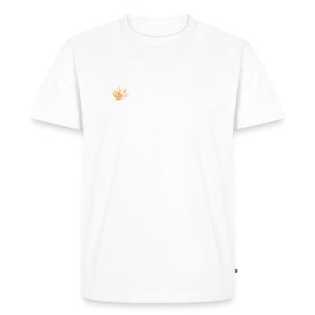 Natalie Nom pour Femmes Enfants Bambins - Natalie - T-shirt Premium bio Homme - blanc - Devant - Nico (187cm)