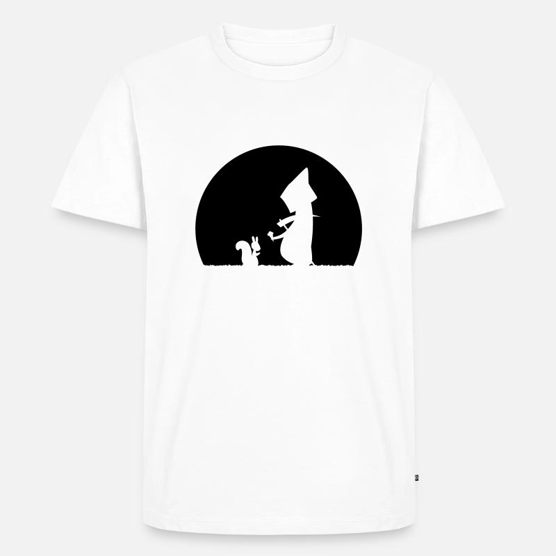 Eichhörnchen - Männer Premium Bio T-Shirt - Weiß