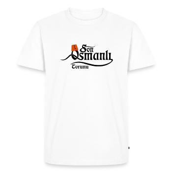 Son Osmanli Torunu - T-shirt Premium bio Homme - blanc - Devant - Nico (187cm)
