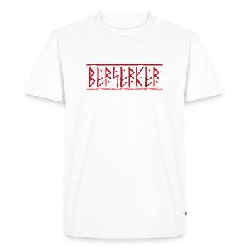 Berserker Vikings Guerriers Germanen Cadeau - T-shirt Premium bio Homme - blanc - Devant - Nico (187cm)