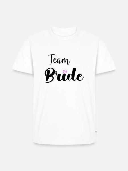 Mariée d’équipe - T-shirt Premium bio Homme - blanc