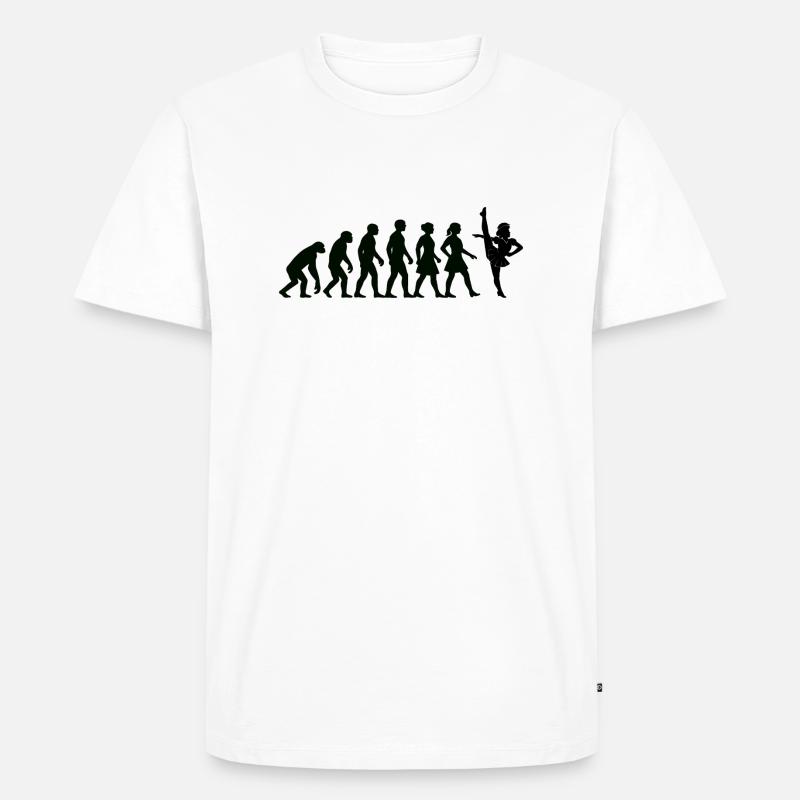 EVOLUTION SOLO MARICHEN solomariechen gardetanz - Männer Premium Bio T-Shirt - Weiß