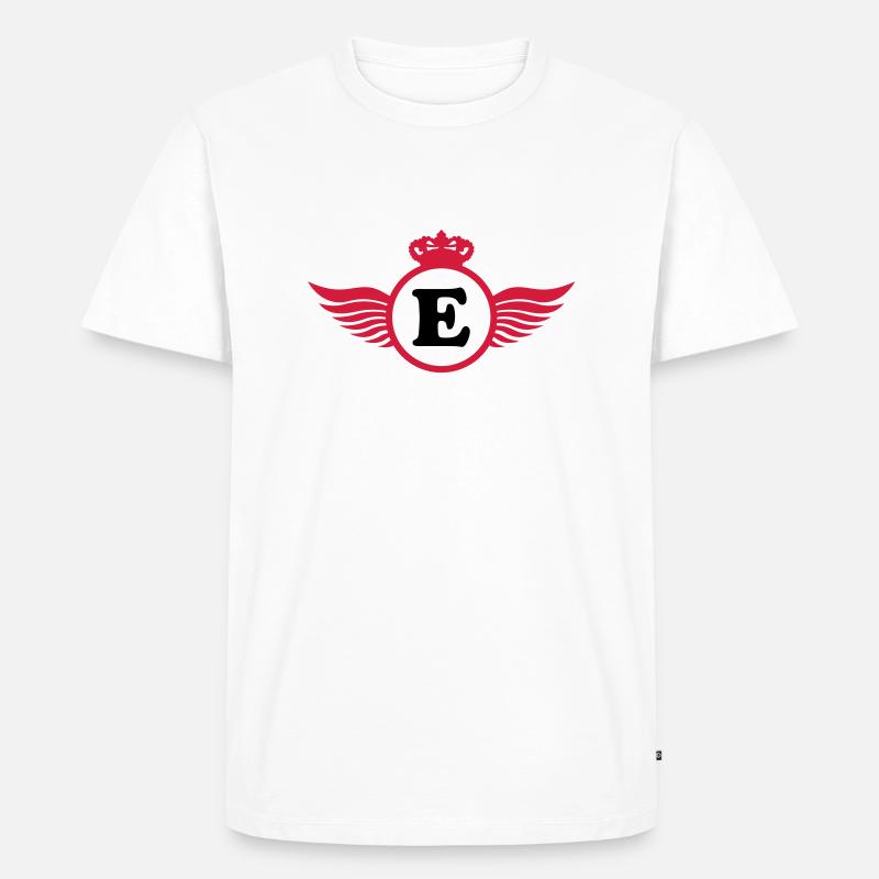 E Design - Männer Premium Bio T-Shirt - Weiß