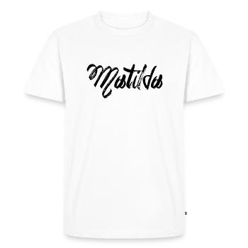 Matilda - T-shirt Premium bio Homme - blanc - Devant - Nico (187cm)