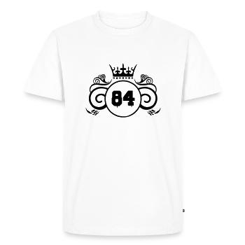 Armoiries 84 - T-shirt Premium bio Homme - blanc - Devant - Nico (187cm)