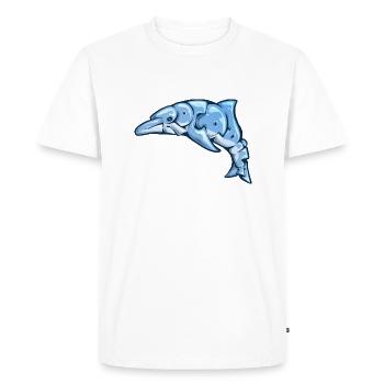 Graff Dauphin - Men's Premium Organic T-Shirt - white - Front - Nico (187cm)