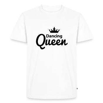 Dancing Queen - T-shirt Premium bio Homme - blanc - Devant - Nico (187cm)