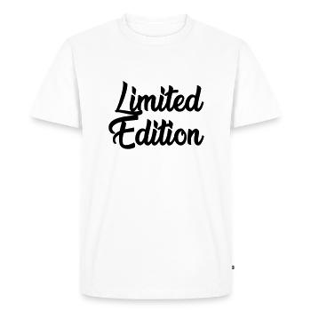 limited edition - T-shirt Premium bio Homme - blanc - Devant - Nico (187cm)