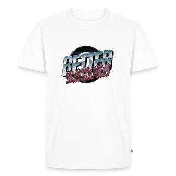 Lecteur de livre d’idée de cadeau génial féminin - T-shirt Premium bio Homme - blanc - Devant - Nico (187cm)