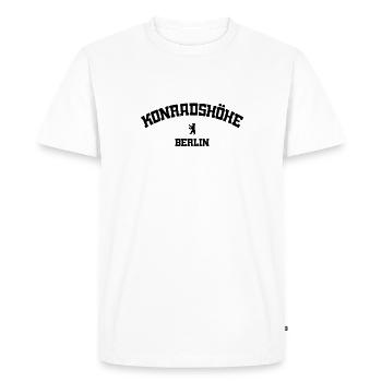 Konradshöhe - Reinickendorf - Berlin - Germany - Men's Premium Organic T-Shirt - white - Front - Nico (187cm)