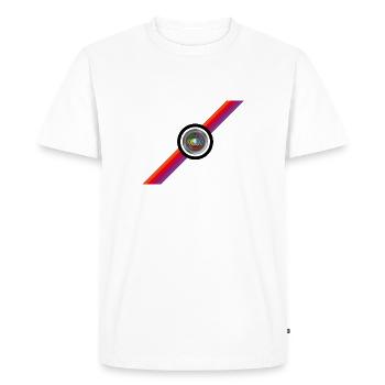 Instagram pic - Men's Premium Organic T-Shirt - white - Front - Nico (187cm)