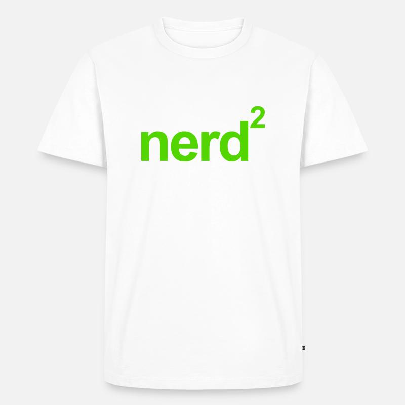 Nerd 2 - T-shirt Premium bio Homme - blanc