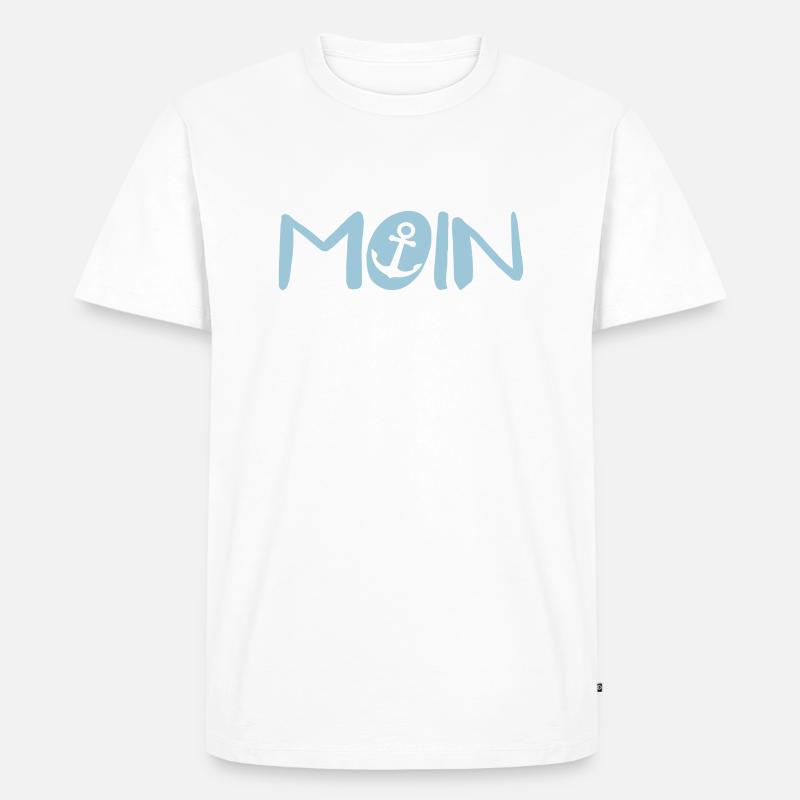 Marin Moin - T-shirt Premium bio Homme - blanc