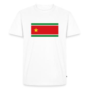 Guadeloupe - T-shirt Premium bio Homme - blanc - Devant - Nico (187cm)